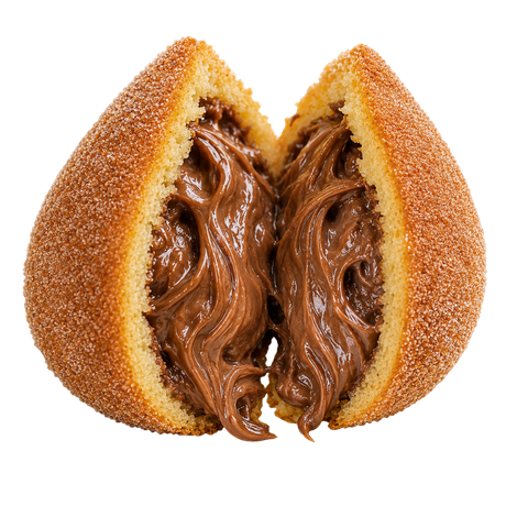 Nutella dessert coxinha
