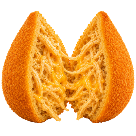 Chicken cheddar coxinha